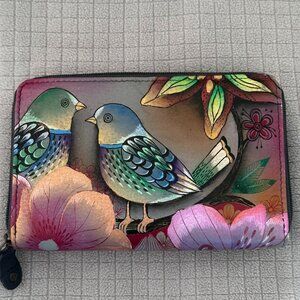 Anuschka leather wallet (#24)